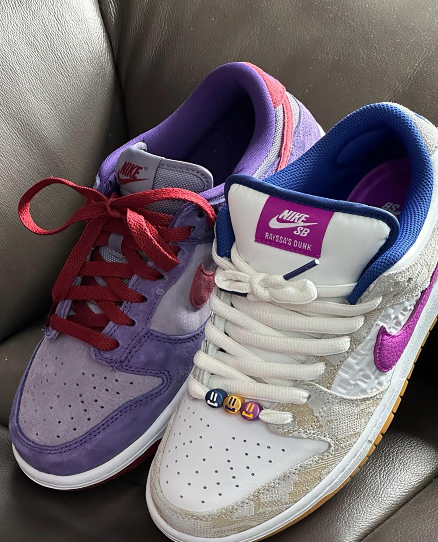 Nike Dunk紫系PK💕树莓紫vs白紫谁赢?